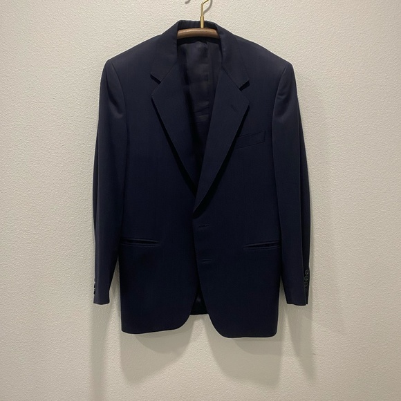 Canali Milano Italian Men's Virgin Wool Suit Blazer - 40S